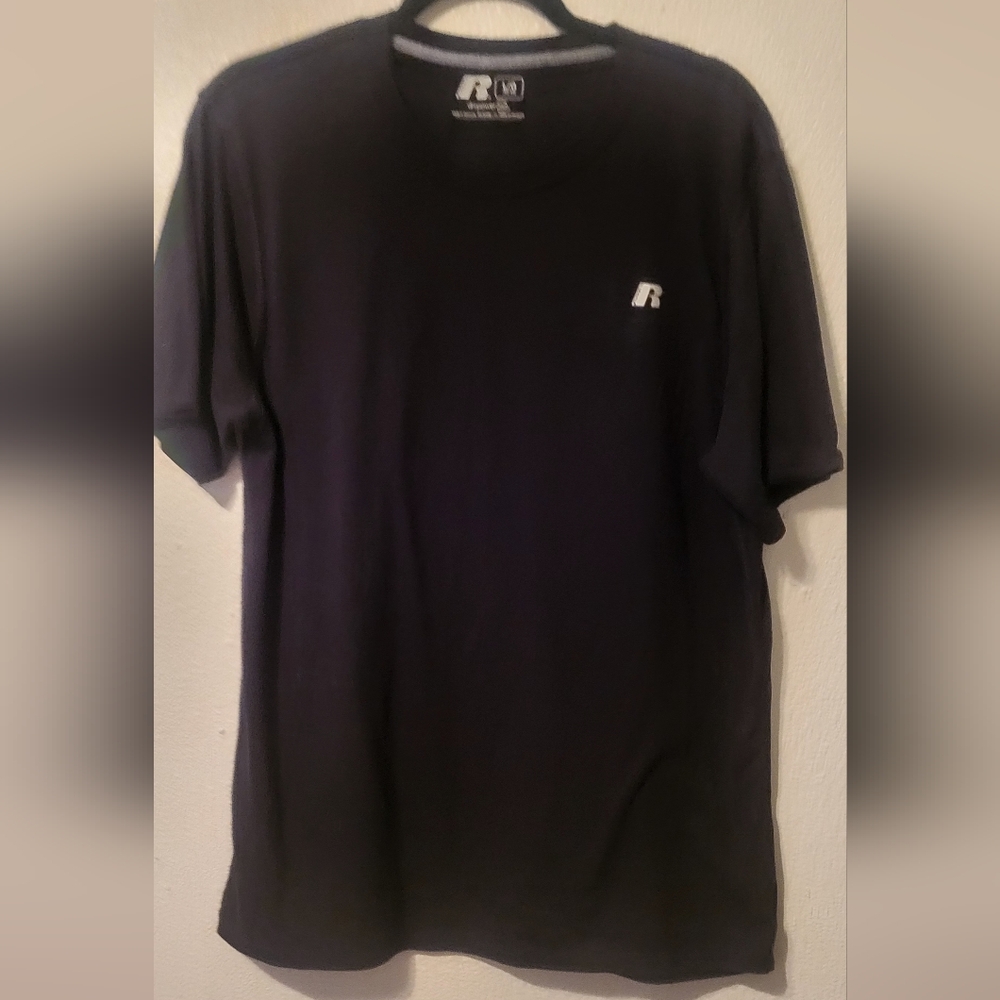 Russell Athletic Performance Tee - Men's Large - Black - Dri-Power 360